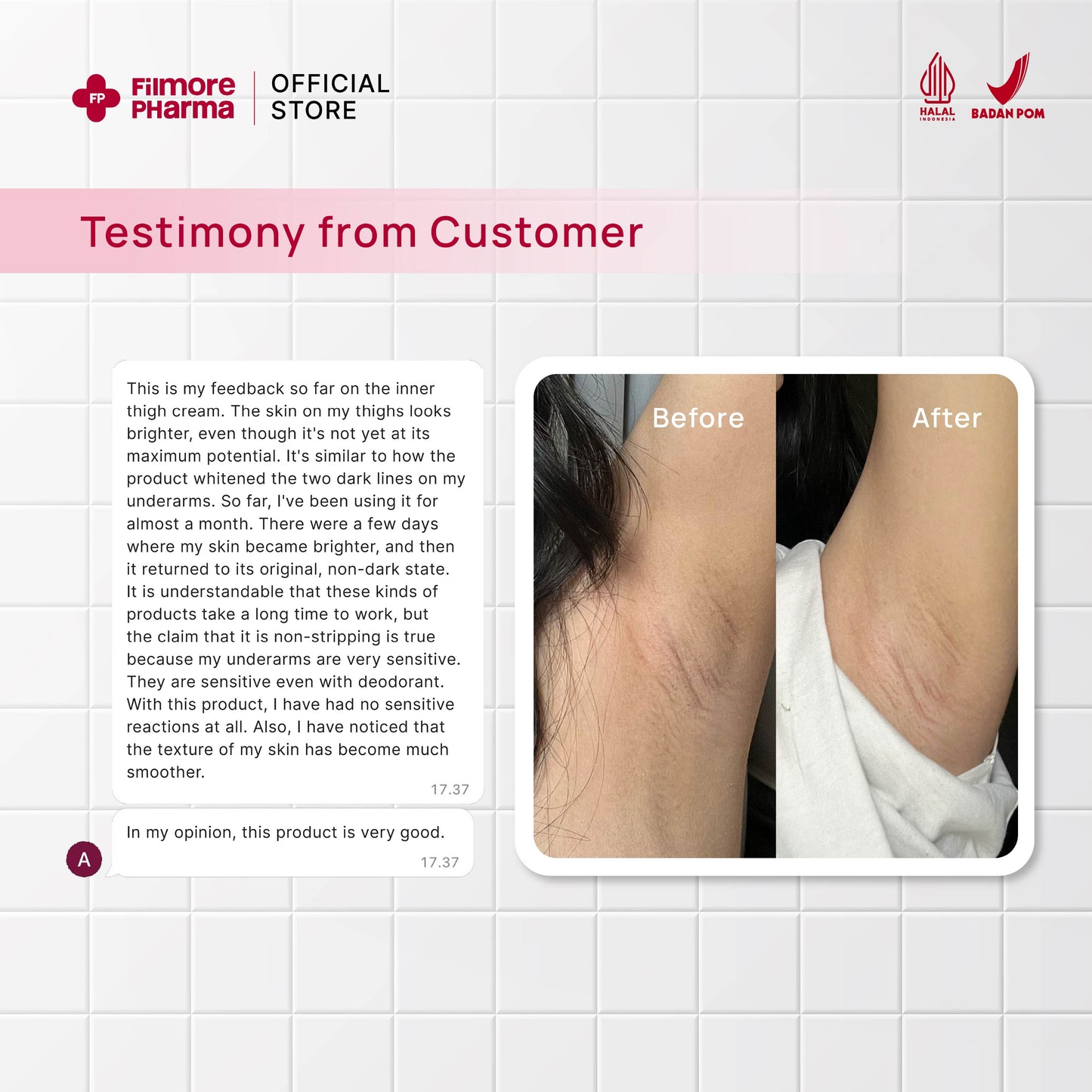 Filmore Inner Thigh Brightening Cream