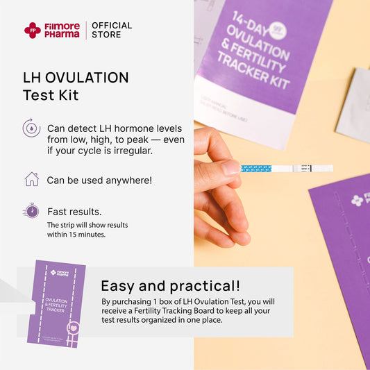 Filmore 14-Day Ovulation & Fertility Tracker Kit