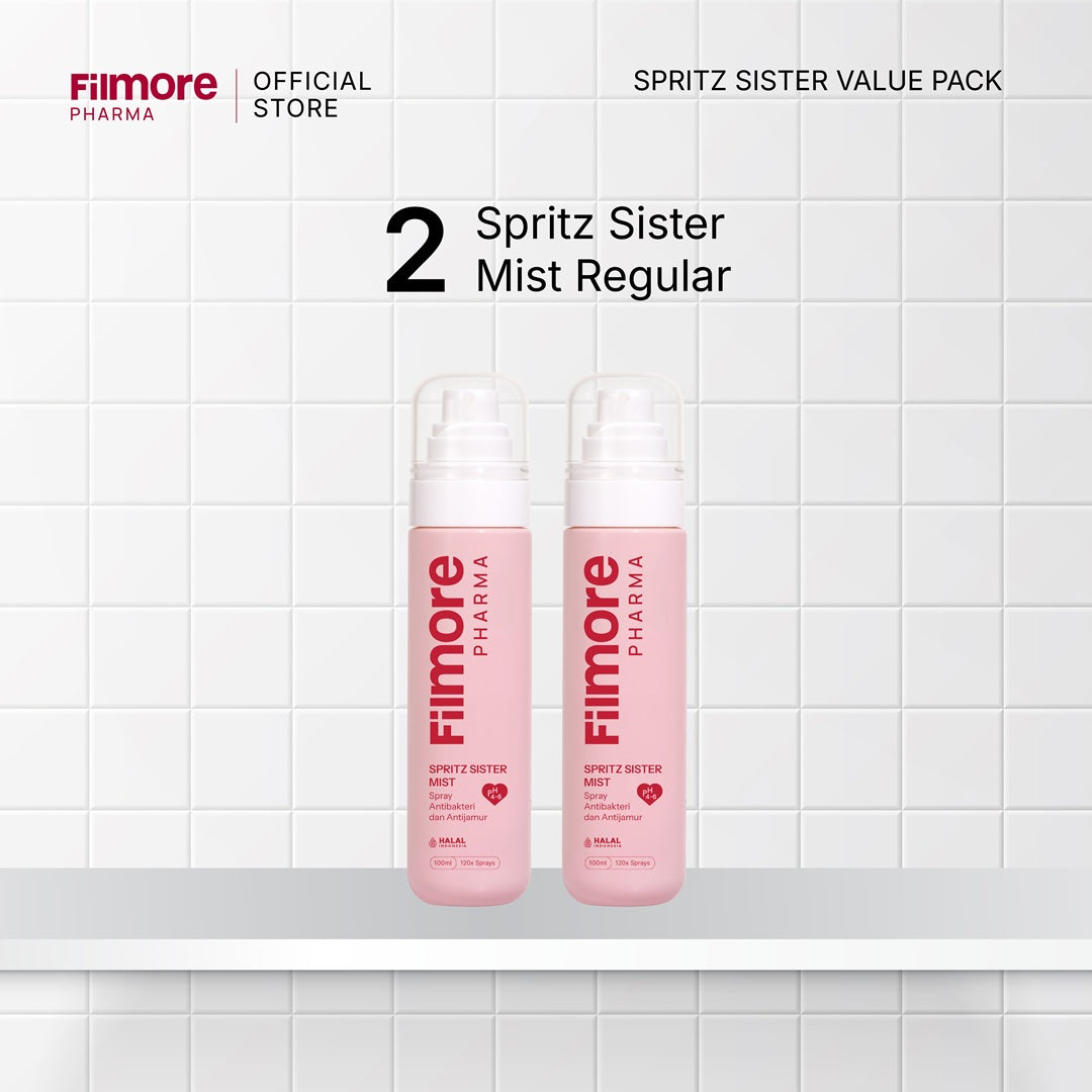 2 pcs Value Pack Spritz Sister Mist Regular 100 ml