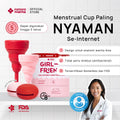 Complete Menstrual Cycle Bundle | Bundling Girlfriend Menstrual Cup Regular & Mini