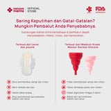 Complete Menstrual Cycle Bundle | Bundling Girlfriend Menstrual Cup Regular & Mini