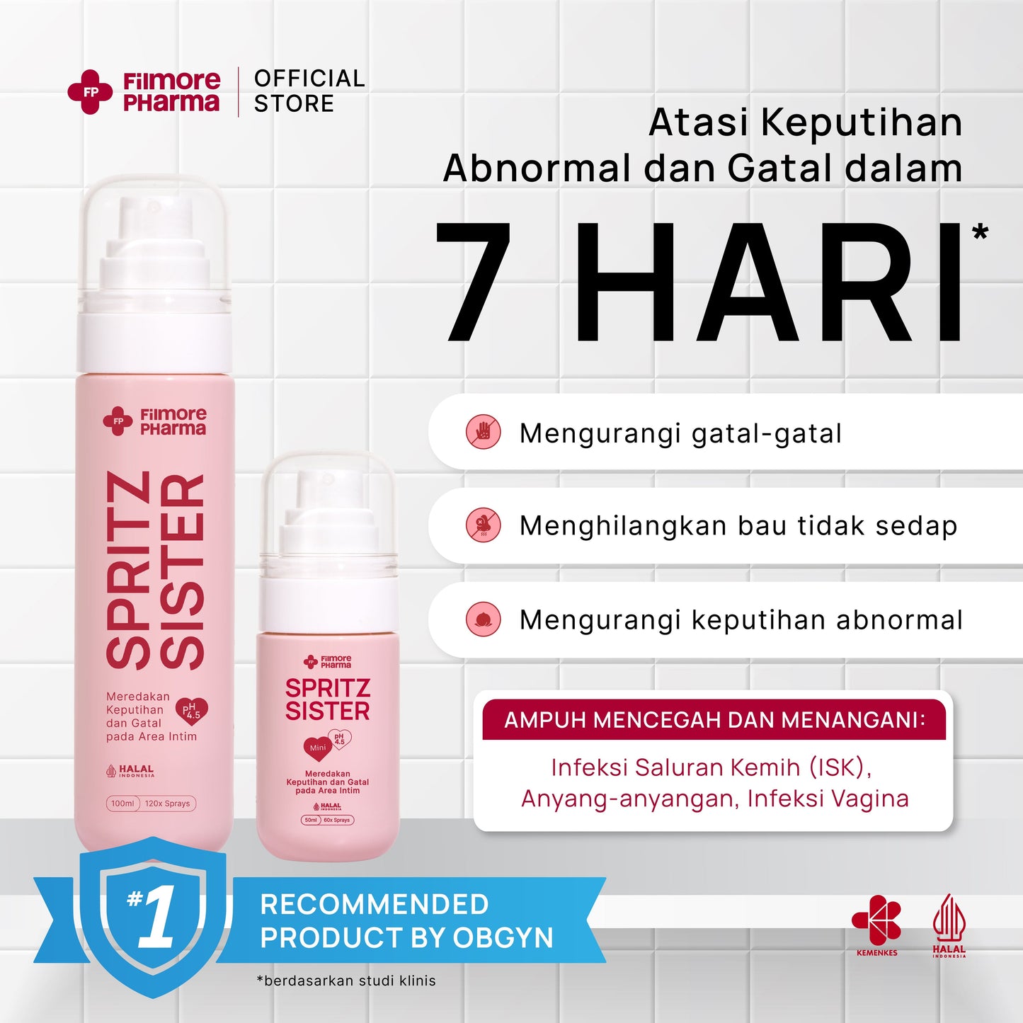 Filmore Bundling Better Sister | Spritz Sister Mist 50 ml & 100 ml