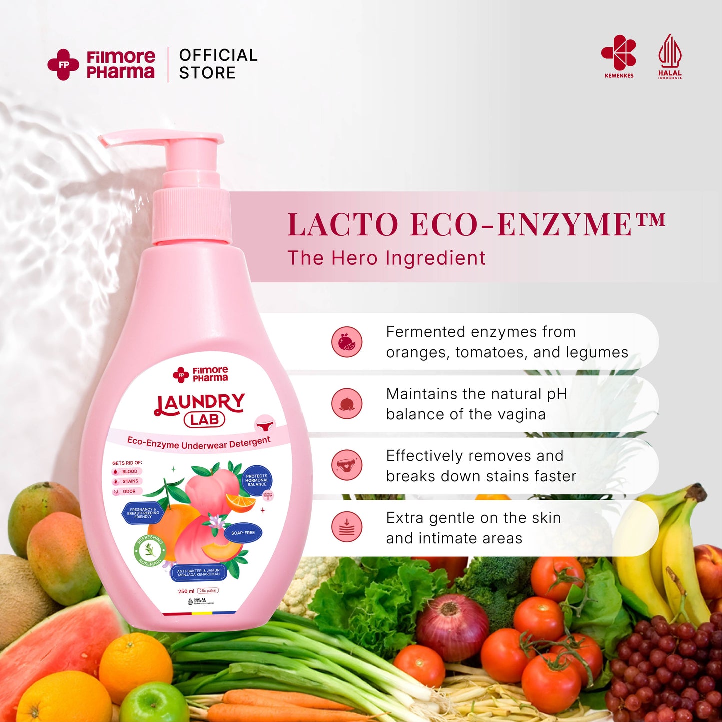 Filmore Happy Peach Bundling | 1 Laundry Lab & 1 Spritz Sister Mist