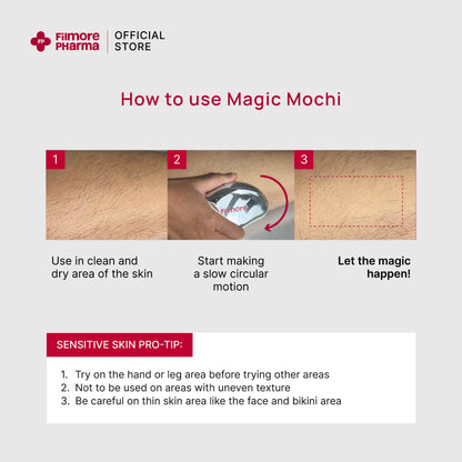 Filmore Magic Mochi Nano Crystalline Hair & Dead Skin Remover