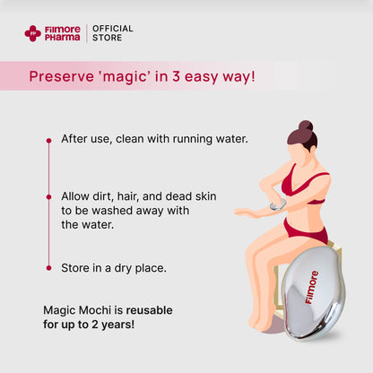 Filmore Magic Mochi Nano Crystalline Hair & Dead Skin Remover