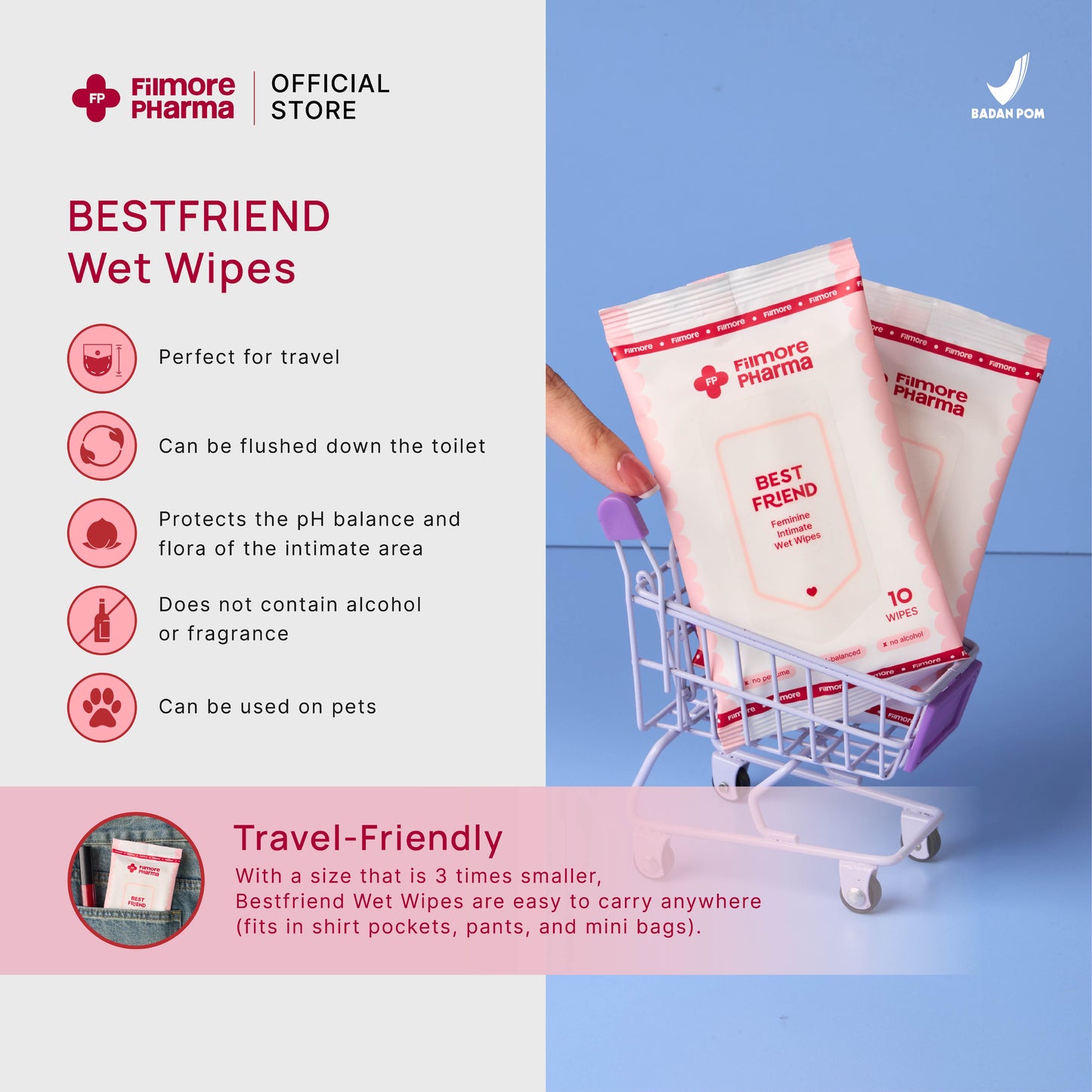 Value Pack Filmore Bestfriend Wet Wipes | Bundling Package