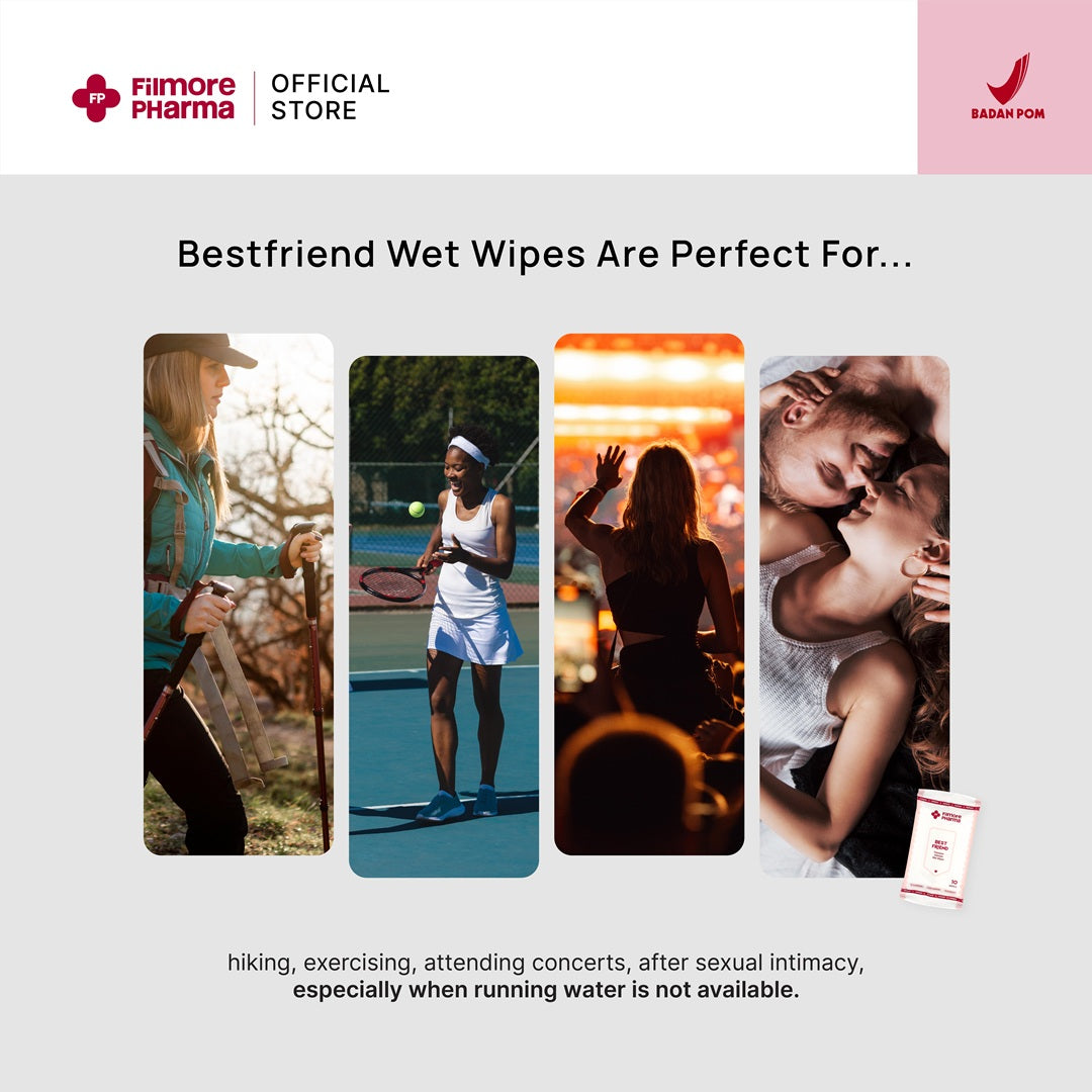 Filmore Bestfriend Wet Wipes | Feminine Wet Wipes