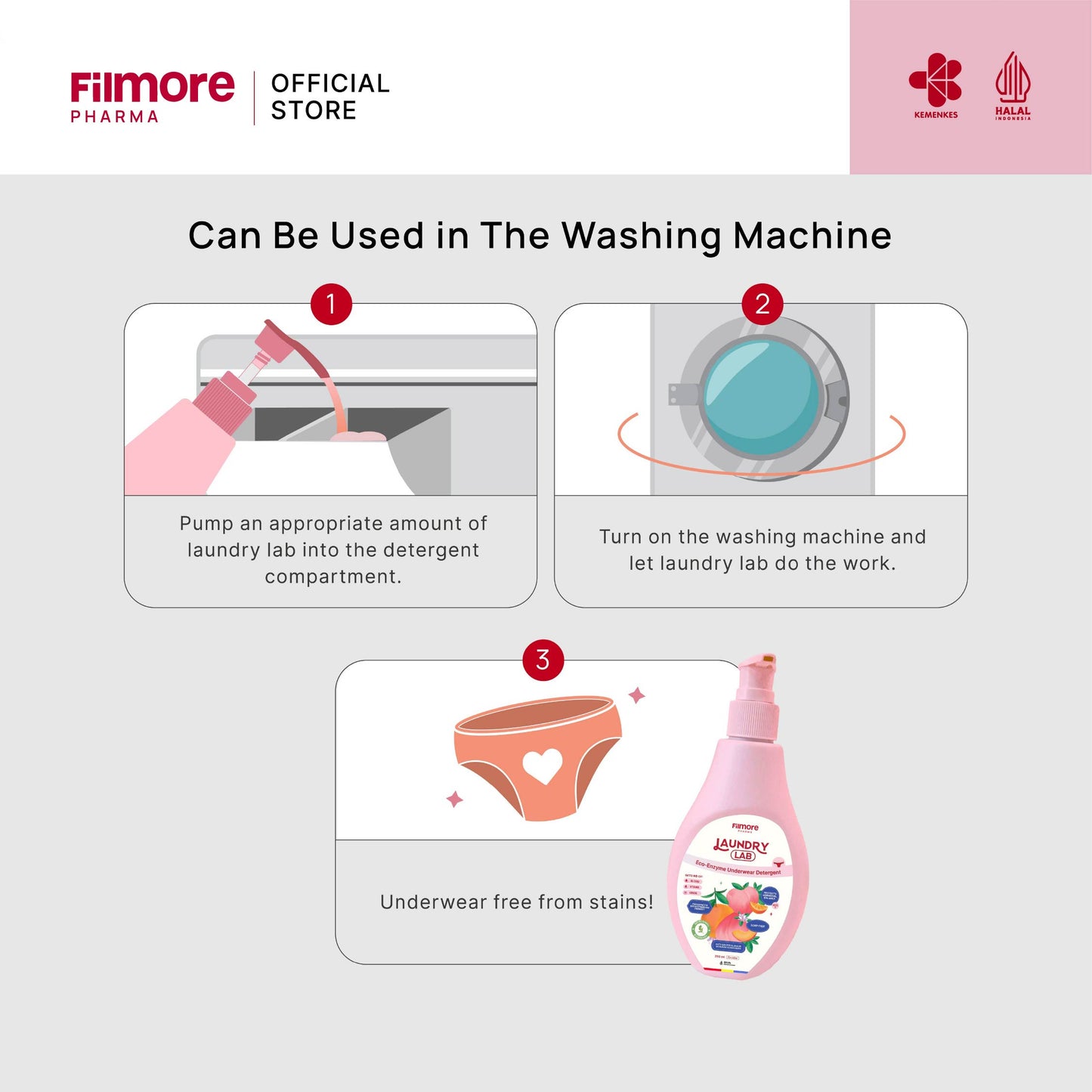 Filmore Laundry Lab Underwear Detergent