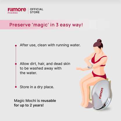 Filmore Magic Mochi Nano Crystalline Hair & Dead Skin Remover