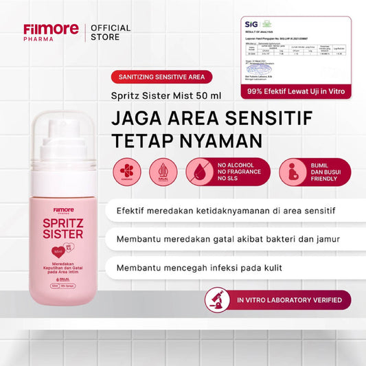Filmore Spritz Sister Antiseptic Intimate Mist Mini 50ml
