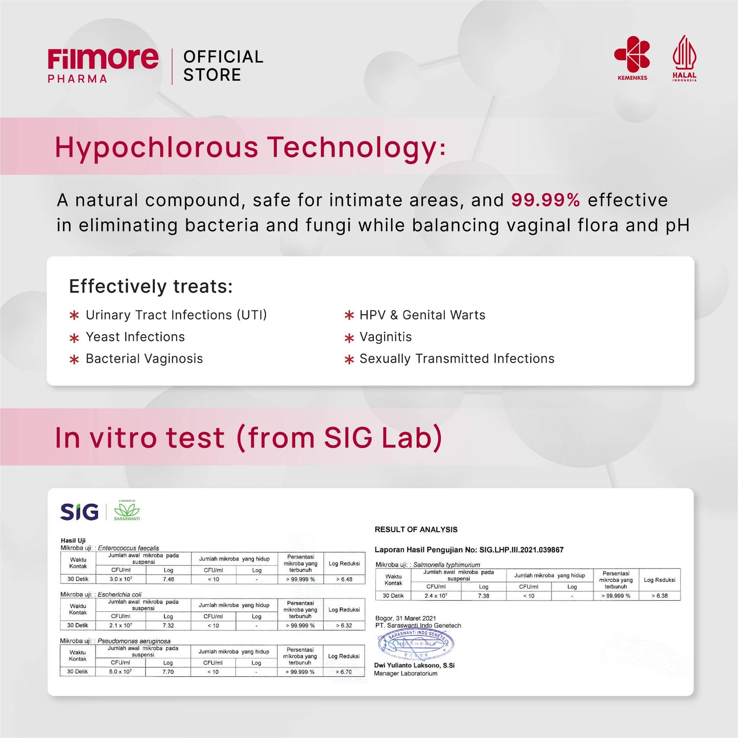 Filmore Spritz Sister Antiseptic Intimate Mist Regular 100ml