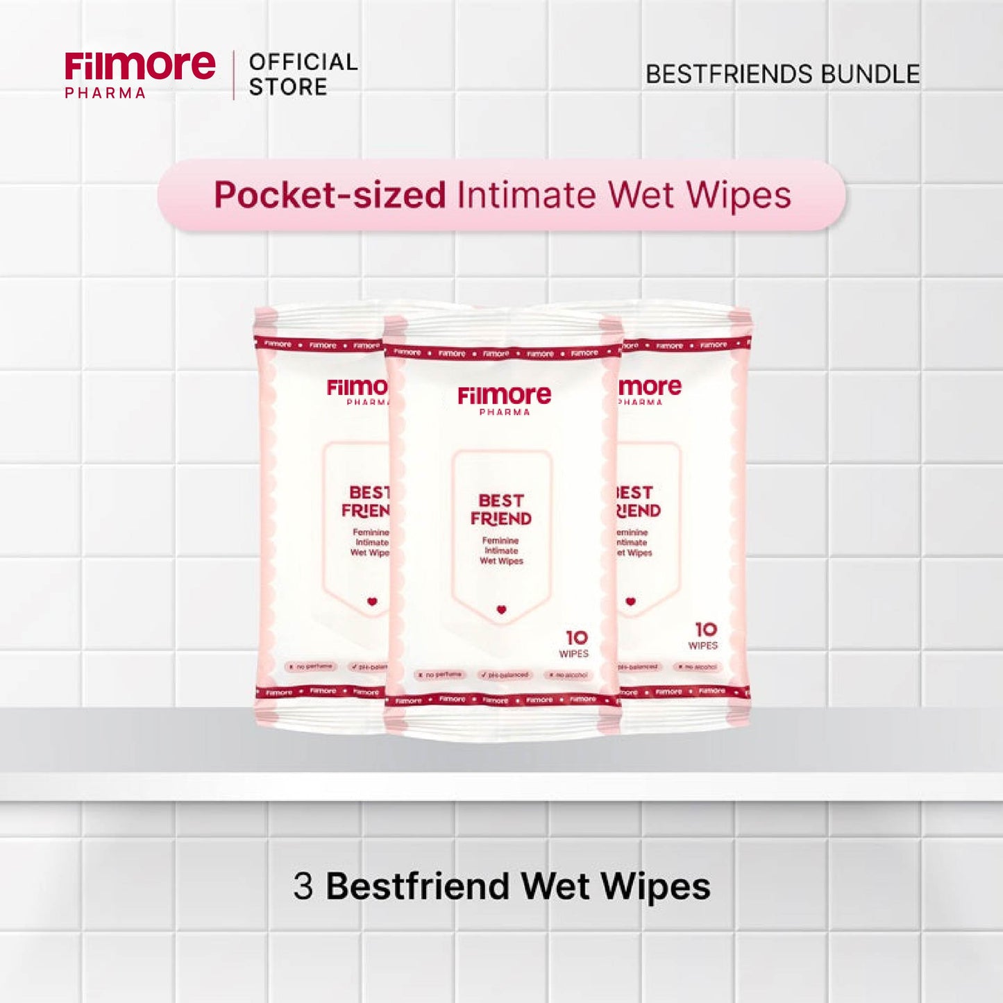 Value Pack Filmore Bestfriend Wet Wipes | Bundling Package