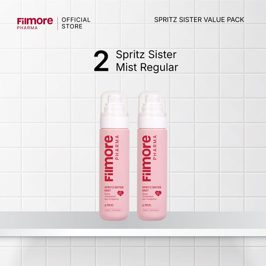 2 pcs Value Pack Spritz Sister Mist Regular 100 ml