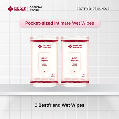 Filmore Bestfriend Wet Wipes | Feminine Wet Wipes