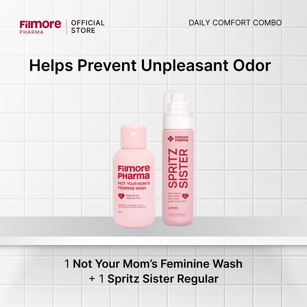 Filmore Daily Comfort Intimate Combo (Not Your Mom's Feminine Wash & Spritz Sister)
