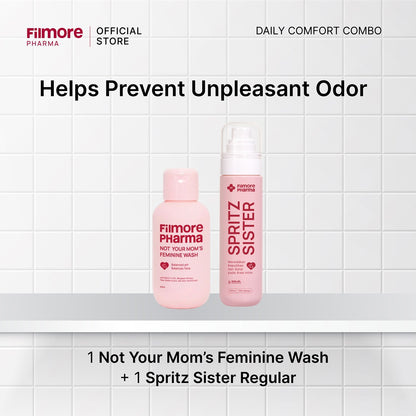 Filmore Daily Comfort Intimate Combo (Not Your Mom's Feminine Wash & Spritz Sister)