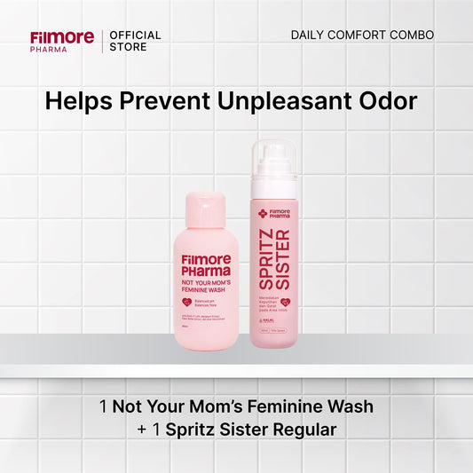 Filmore Daily Comfort Intimate Combo (Not Your Mom's Feminine Wash & Spritz Sister)