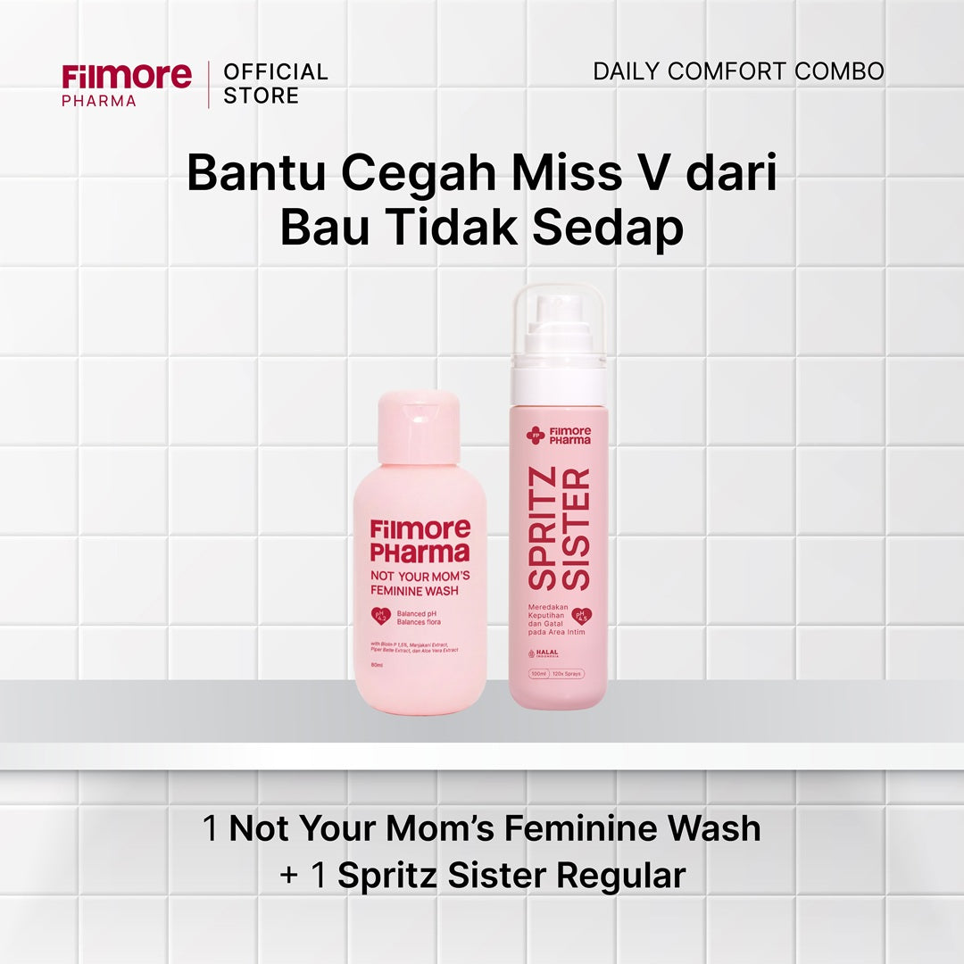 Filmore Daily Comfort Intimate Combo (Not Your Mom's Feminine Wash & Spritz Sister)