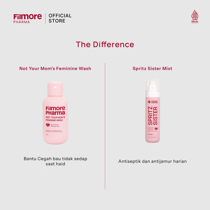 Filmore Daily Comfort Intimate Combo (Not Your Mom's Feminine Wash & Spritz Sister)