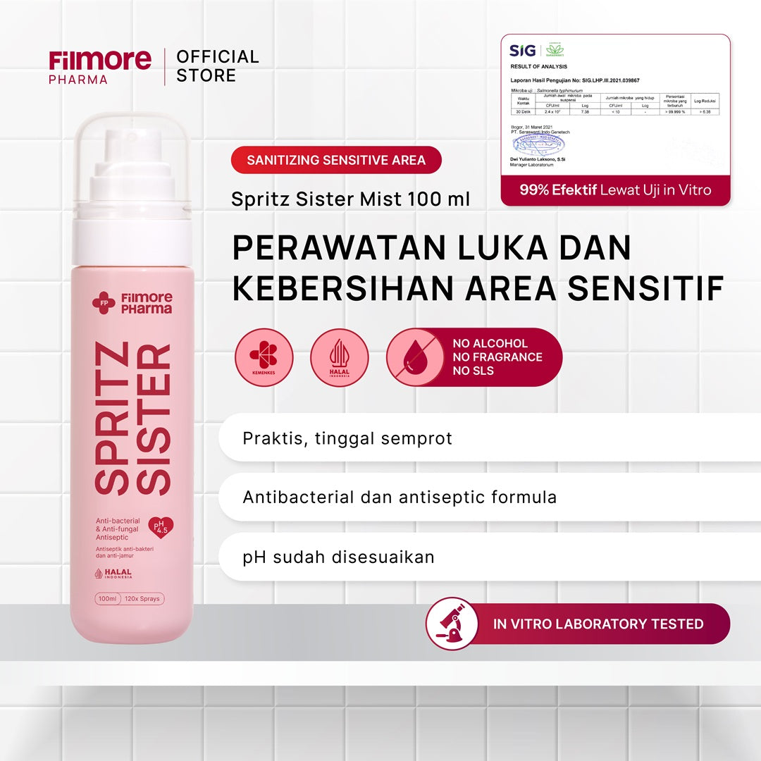 Filmore Spritz Sister Antiseptic Intimate Mist Regular 100ml