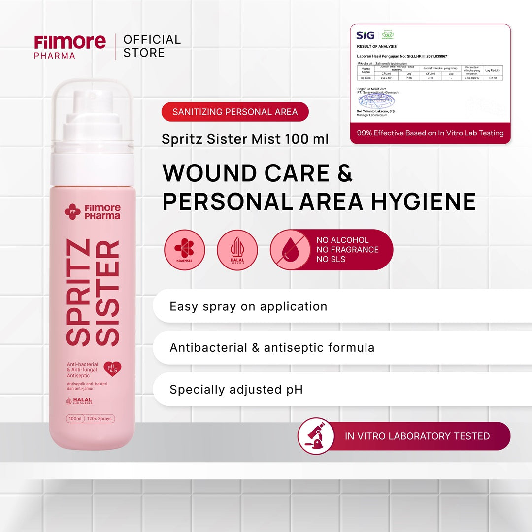 Filmore Spritz Sister Antiseptic Intimate Mist Regular 100ml