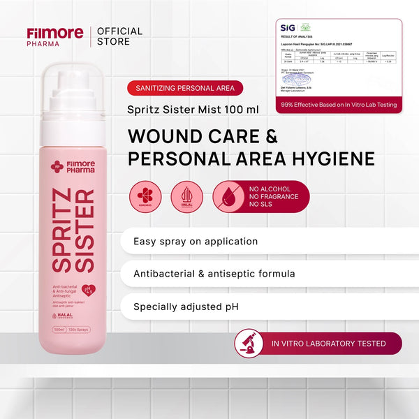 Filmore Spritz Sister Antiseptic Intimate Mist Regular 100ml