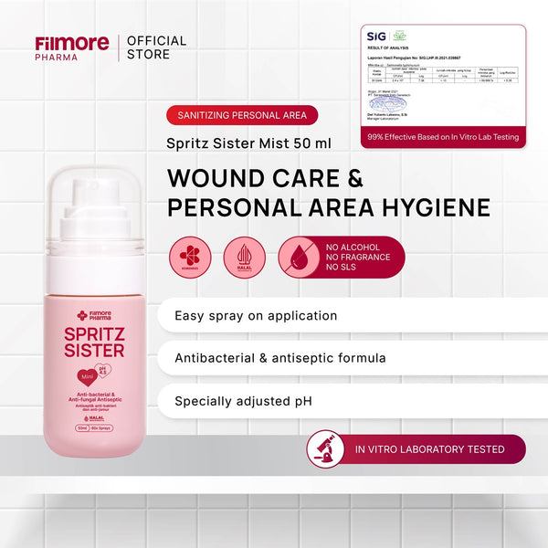 Filmore Spritz Sister Antiseptic Intimate Mist Mini 50ml