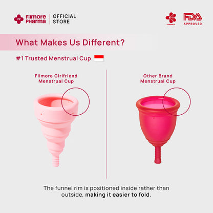 Filmore Girlfriend Collapsible Menstrual Cup