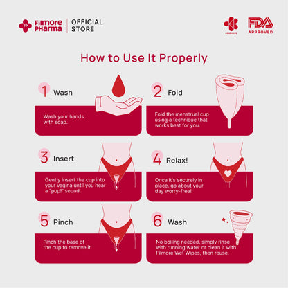 Filmore Girlfriend Collapsible Menstrual Cup